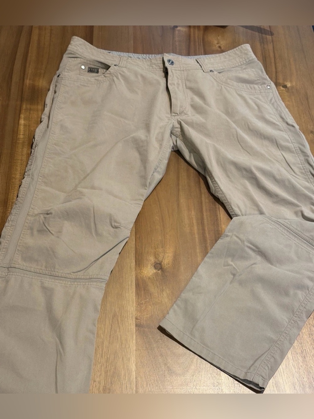Kuhl Pants Men 36x30 Khaki Radikl Klassik Hiking Vented Performance Stretch